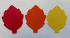 Leaf Tri-Color Creative Cut-Outs- 3" - Creative Shapes Etc.