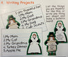 Mini Notepad - Pilgrim Boy - Creative Shapes Etc.