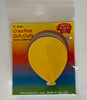 Balloon Assorted Color Creative Cut-Outs- 3" - Creative Shapes Etc.