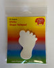 Sticky Shape Notepad - Foot - Creative Shapes Etc.