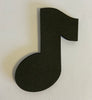 Small Single Color Cut-Out - Music Note