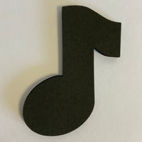 Small Single Color Cut-Out - Music Note - Creative Shapes Etc.