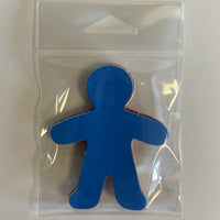 Person Small Assorted Color Cut-Outs - 3”