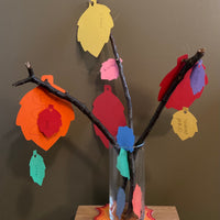 Leaf Marble Assorted Color Creative Cut-Outs- 3" - Creative Shapes Etc.