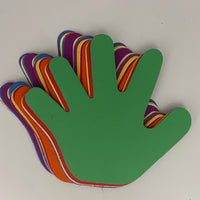 Hand Assorted Color Creative Cut-Outs, 5.5" - Creative Shapes Etc.