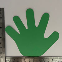 Hand Assorted Color Creative Cut-Outs, 5.5"