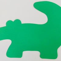 Alligator Assorted Color Super Cut-Outs- 8” x 10” - Creative Shapes Etc.