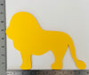 Lion Single Color Super Cut-Outs- 8” x 10” - Creative Shapes Etc.