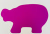 Hippo Assorted Color Super Cut-Outs- 8” x 10” - Creative Shapes Etc.
