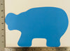 Hippo Assorted Color Super Cut-Outs- 8” x 10” - Creative Shapes Etc.