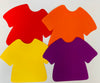 T-Shirt Assorted Color Creative Cut-Outs- 5.5” - Creative Shapes Etc.