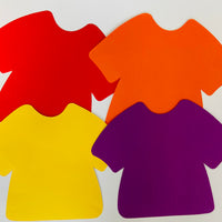 T-Shirt Assorted Color Creative Cut-Outs- 5.5” - Creative Shapes Etc.