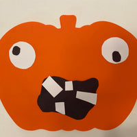 Pumpkin Single Color Super Cut-Outs- 8” x 10” - Creative Shapes Etc.