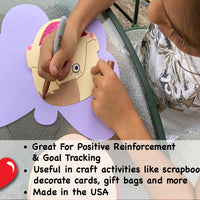 Incentive Stamp - Heart - Creative Shapes Etc.