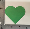 Small Single Color Cut-Out - St. Patrick's Day Heart - Creative Shapes Etc.