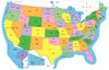 Labeled U.S. -Practice Maps - Creative Shapes Etc.
