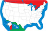 Large Notepad - U.S. Map - Creative Shapes Etc.