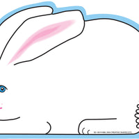 Large Notepad - Rabbit - Creative Shapes Etc.