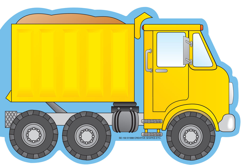Large Notepad - Dump Truck - Creative Shapes Etc.
