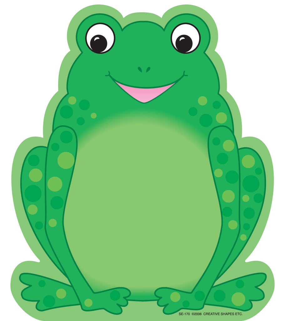 Buy Frog Notepad & Large Frog Notepad for Bulletin Boards