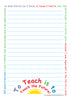 Large Notepad - Touch the Future - Creative Shapes Etc.