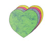 Heart Marble Assorted Color Creative Cut-Outs, 5.5" - Creative Shapes Etc.
