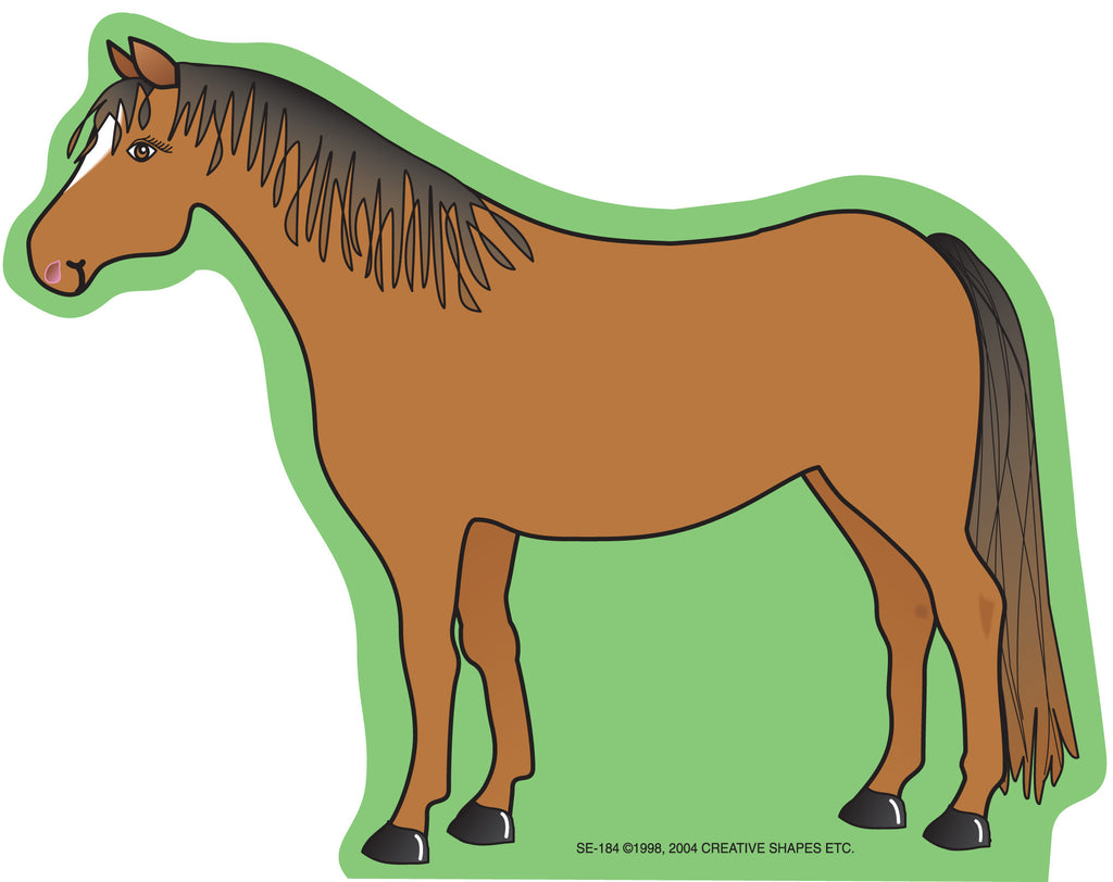 Large Notepad - Horse - Creative Shapes Etc.