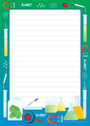 Large Notepad - Science Lab / Lined - Creative Shapes Etc.