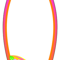 Large Notepad - Surfboard - Creative Shapes Etc.
