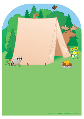 Large Notepad - Tent - Creative Shapes Etc.