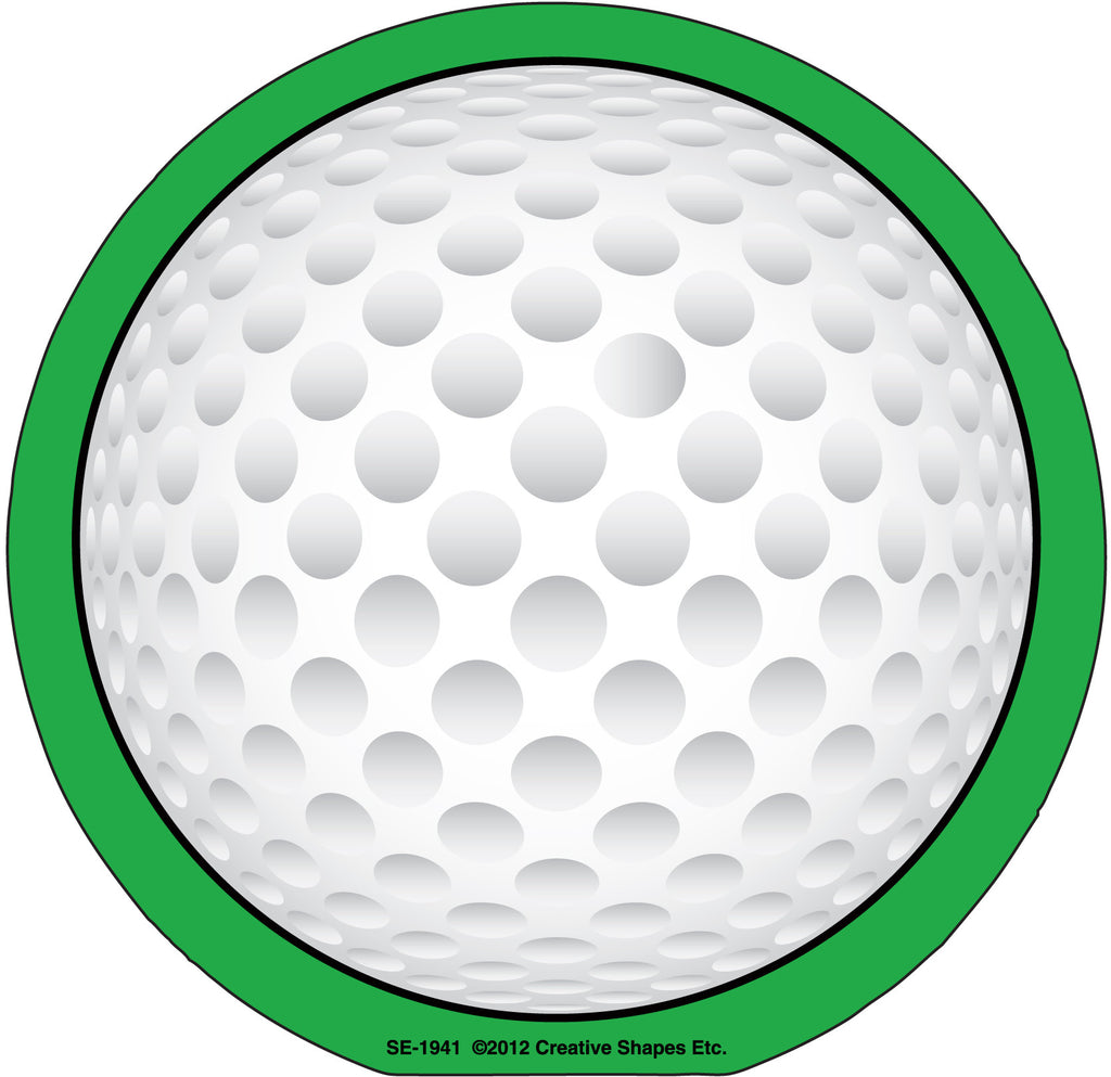 Large Notepad - Golf Ball - Creative Shapes Etc.