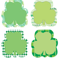 Large Accents - St. Patty's Shamrock Variety Pack - Creative Shapes Etc.
