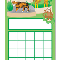 Personal Incentive Chart - Zoo - Creative Shapes Etc.