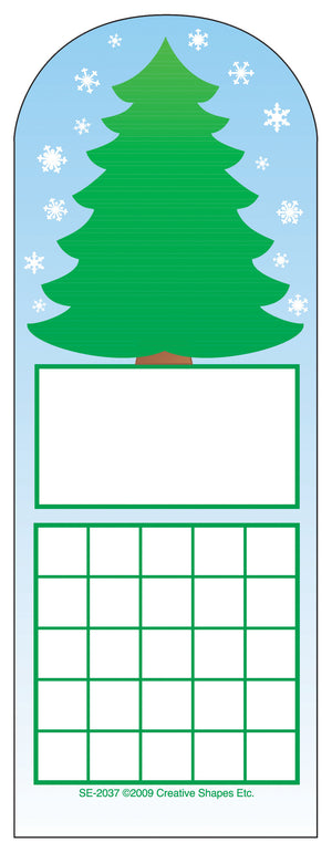 Personal Incentive Chart - Fir Tree - Creative Shapes Etc.