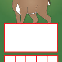 Personal Incentive Chart - Deer - Creative Shapes Etc.