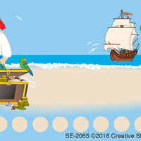 Incentive Punch Cards - Pirates - Creative Shapes Etc.