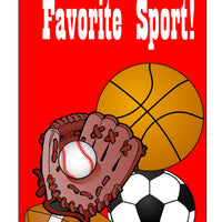 Bookmarks - Sports - Creative Shapes Etc.