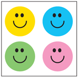 Incentive Stickers - Smile (Pack of 1728) - Creative Shapes Etc.