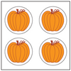 Incentive Stickers - Pumpkins (Pack of 1728) - Creative Shapes Etc.