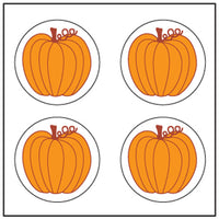 Incentive Stickers - Pumpkin - Creative Shapes Etc.