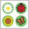 Incentive Stickers - Daisy/Bug - Creative Shapes Etc.