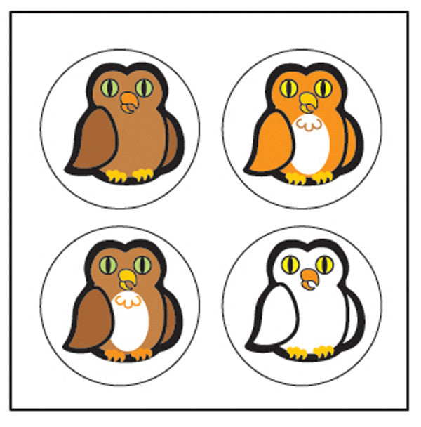 Incentive Stickers - Owl - Creative Shapes Etc.
