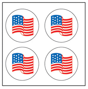 Incentive Stickers - Flag - Creative Shapes Etc.