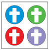 Incentive Stickers - Cross (Pack of 1728) - Creative Shapes Etc.