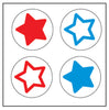 Incentive Stickers - Tri-Color Stars (Pack of 1728) - Creative Shapes Etc.
