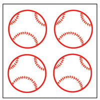 Incentive Stickers - Baseball - Creative Shapes Etc.