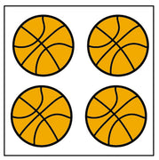 Incentive Stickers - Basketball - Creative Shapes Etc.