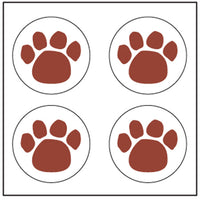 Incentive Stickers - Paw Print - Creative Shapes Etc.