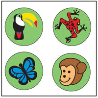 Incentive Stickers - Rainforest - Creative Shapes Etc.