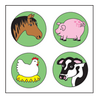 Incentive Stickers - Farm (Pack of 1728) - Creative Shapes Etc.